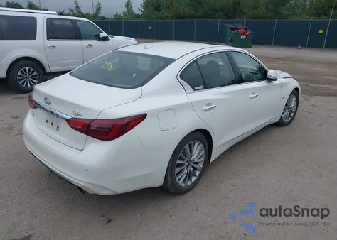 2018 Infiniti Q50 3.0T Luxe/3.0T Sport z USA, uszkodzony, nr VIN JN1EV7AR6JM611600